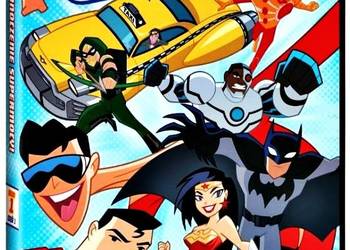 Używany, DC JUSTICE LEAGUE: ACTION  ZJEDNOCZENIE SUPERMOCY! 2 DVD na sprzedaż  Kalisz