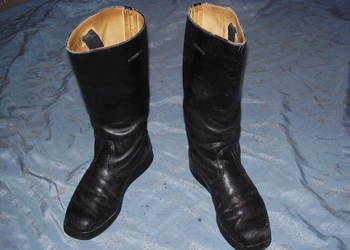 Buty wojskowe saperki,oficerki NRD,DDR 6 (40) 28,5 cm, używany na sprzedaż  Żary