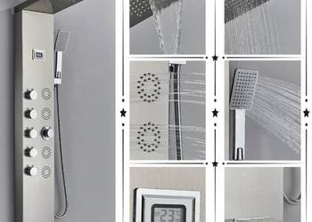 Używany, Panel prysznicowy wodospad deszczownica na sprzedaż  Nowy Targ