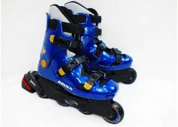 Rolki BAUER 38-39 + Ochraniacze na kolana i łokcie +Torba KOMPLET Piękne !! na sprzedaż  Żary