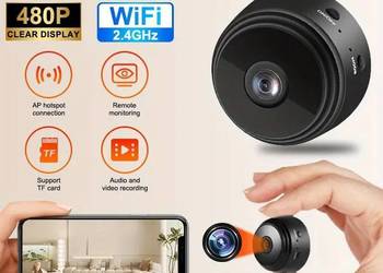 Używany, Mini kamera wifi 2,4 Ghz darmowa aplikacja na sprzedaż  Tęgobórz