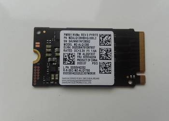 Dysk SSD NVME PCI-E 128GB M.2 2280 Samsung dla Lenovo PM991, na sprzedaż  Bydgoszcz