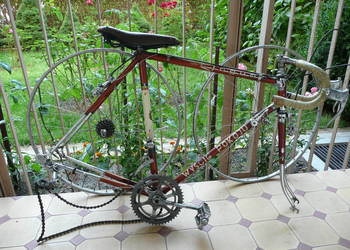 Stare zabytkowe rowery szosowe ramy i części, używany na sprzedaż  Warszawa