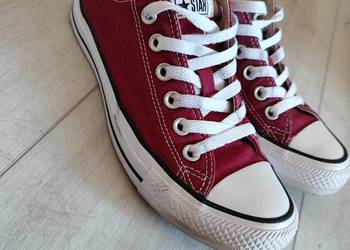 Converse bordowe na sprzedaż  Stalowa Wola