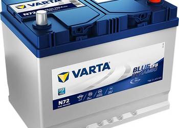 Używany, Akumulator VARTA Blue Dynamic EFB 572 501 076 N72 72Ah TCZEW 532-474-159 na sprzedaż  Tczew