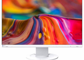 Używany, Monitor Eizo Flexscan Ev2460 24&quot; Ips 1920X1080 (16:9) Biały |Klasa A| na sprzedaż  Pyskowice