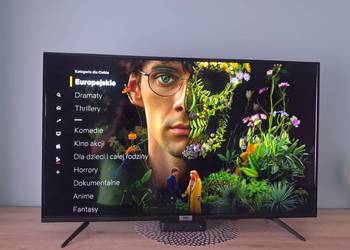 Telewizor TCL 43 cale GoogleTV 4K UHD LED Wi-Fi jak nowy na sprzedaż  Słupca