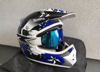 Kask + gogle, enduro, cross, quad, cros na sprzedaż  Turek