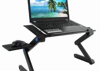 Stolik składany do laptopa z wentylatorem - SONPOL.eu, używany na sprzedaż  Warszawa