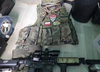 Zestaw asg m4 gate titan plus kamizelka i Chełm z goglami na sprzedaż  Kraków