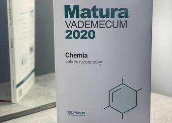 Matura Vademecum 2020 - chemia -zakres rozszerzony - Operon, używany na sprzedaż  Jasło