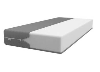 Materac piankowy jednoosobowy 90x200 grubość 10cm, używany na sprzedaż  Wrocław