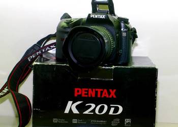 Używany, Pentax K-20D Lustrzanka cyfrowa bardzo dobry stan Wyprzedaż kolekcji ! na sprzedaż  Żory