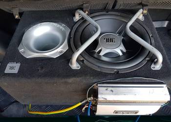Używany, Subwoofer Jbl ze wzmacniaczem Mac audio na sprzedaż  Radom