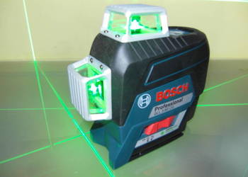 Laser liniowy krzyżowy Bosch GLL 3-80 CG na aku.bluetooth Zi na sprzedaż  Jastrzębie-Zdrój