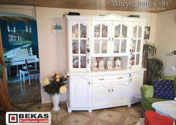 NOWA Stylowa Witryna Barek 181` Biały Opium Dąb Orzech BEKAS Producent na sprzedaż  Jasło