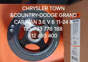 KOŁO PASOWE CHRYSLER T&amp;C-DODGE GC - AVENGER, PACIFICA - JEEP 3.6 V 6 11-24 na sprzedaż  Kawnice
