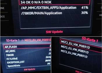 VW Radio POLSKIE Menu USA Konwersja Arteon Passat B8 Golf 7 Tiguan na sprzedaż  Szczecinek