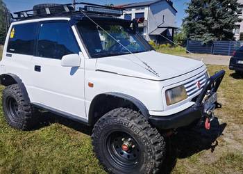 Suzuki Vitara 1.6 16v offroad samuraj Jimmy zmota simex wyciągarka lift, używany na sprzedaż  Myszków