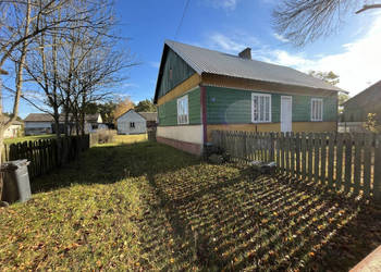 Dom z drewna na działce w Woli Chodkowskiej na sprzedaż  Wola Chodkowska