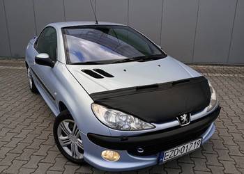 Używany, Peugeot 206 Cabrio 1.6 Benzyna*Dlugie Oplaty* na sprzedaż  Zduńska Wola