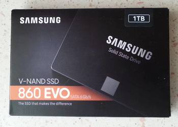 Nowy, zapakowany Dysk SSD SAMSUNG 860 EVO- 1 TB na sprzedaż  Warszawa