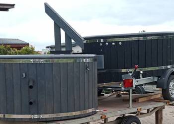 Balia Sauna Bania Jacuzzi Spa ogrodowe  piec na drewno na sprzedaż  Gdańsk