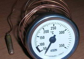 Termometr wychyłowy z kapilarą sondą +50+350stC na sprzedaż  Wyszków