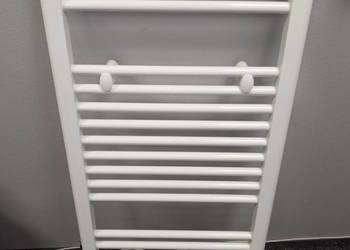 Grzejnik łazienkowy Kermi B20S, prosty, 1200x500 mm, biały, używany na sprzedaż  Wrocław