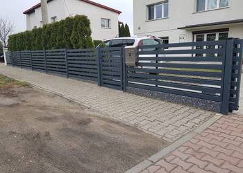 Brama przesuwna 400x120cm MASTER 8-3 ogrodzenie Kalisz na sprzedaż  Kalisz
