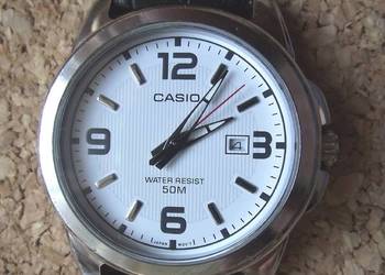 Używany, Zegarek męski Casio MTP-1314P 5bar 50m nowy pasek sprawna bateria na sprzedaż  Warszawa