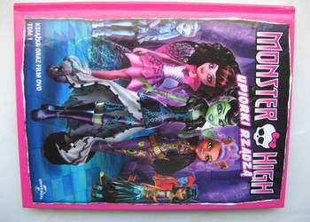Monster High - Upiorki rządzą, książka z filmem DVD na sprzedaż  Poznań