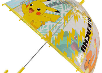 Pokemony Pikachu Głęboki Parasol Parasolka dla Dzieci, używany na sprzedaż  Mogilany