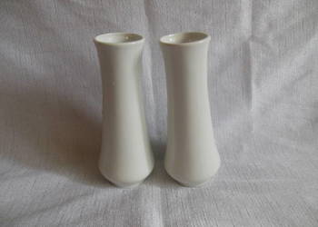 Flakoniki białe porcelana 2 szt PRL, używany na sprzedaż  Kielce