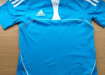 Adidas T-Shirt Koszulka Dziecięca 128 Błękitna Nowa Piłkarsk na sprzedaż  Bydgoszcz