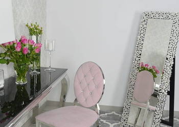 Używany, Lustro glamour 0513 prostokątne do salonu sypialni stojące na sprzedaż  Warszawa
