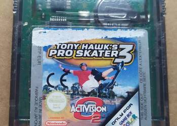 85. TONY HAWK'S Pro Skater 3 GAME BOY COLOR/ADVANCE ORG, używany na sprzedaż  Łódź