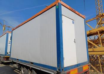KONTENER BIUROWY CONTAINEX ZAPLECZE BUDOWY 2,5×6 W na sprzedaż  Wrocław