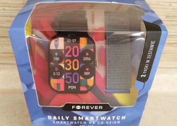 Używany, NAJTANIEJ Smartwatch Elektroniczny Zegarek Dotykowy nr02 Wysyłka na sprzedaż  Zabrze