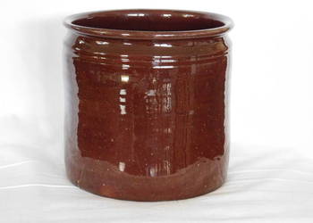 duża donica brązowa ceramika nr 1057	Fiaf na sprzedaż  Szczecin