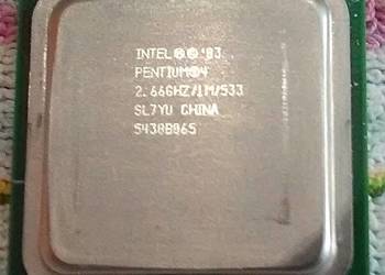 Używany, Procesor Intel Pentium 4 2,66 GHz na sprzedaż  Świętochłowice