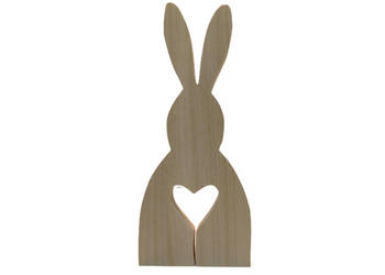 ZAJĄC WIELKANOCNY figurka drewniana królik 3D 20cm na sprzedaż  Zielona Góra