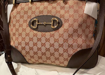 Torebka Damska Gucci Horsebit 1955 GG Supreme - Nowa z Metkami na sprzedaż  Odryty