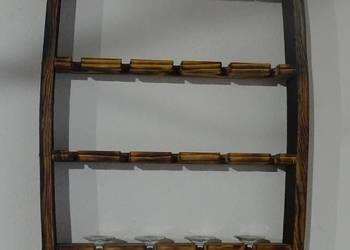Wieszak na kieliszki z beczki dębowej, Loft-Style, używany na sprzedaż  Olsztyn