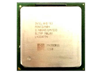 Intel Pentium 4 (SL7YP) 2.40 GHz, 1M Cache, 533 MHz FSB, HT na sprzedaż  Wrocław