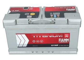 Używany, Akumulator FIAMM TITANIUM PRO 12V 90Ah 800A Prawy Plus na sprzedaż  Mielec