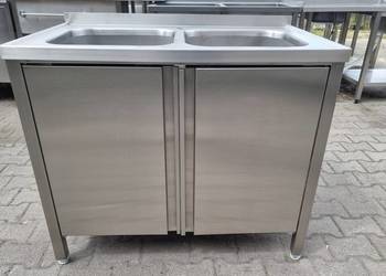 Zlew 2 Komorowy z Szafką - 100/60/85 cm - M.838 N na sprzedaż  Nowe Skalmierzyce