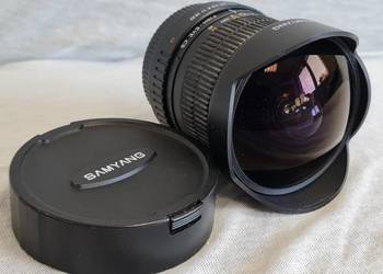 Samyang 8mm f 3.5 CS rybie oko - Sony A / Minolta na sprzedaż  Jelenia Góra