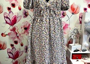 Używany, asos sukienka modny wzór kwiaty kwiecista hit roz.42 na sprzedaż  Choszczno