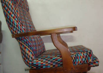 Używany, Rewelacyjny Fotel bujany , bujak , Bujany fotel , na prezent na sprzedaż  Galewice